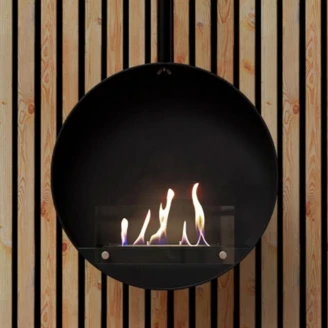 ScandiFlames Bioethanol Pejs Ottawa Sort Mat 50 cm