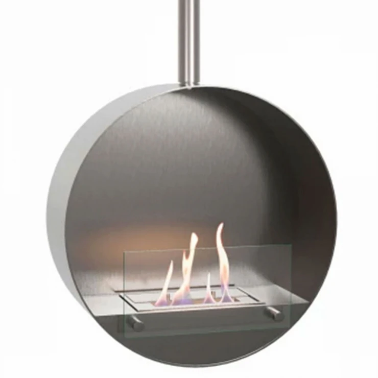 ScandiFlames Bioethanol Pejs Ottawa Krom Mat 60 cm-0