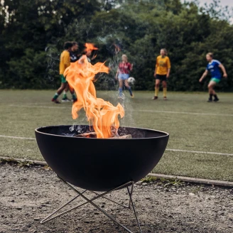 Hofats Ildskål Bowl 57 med Trådbase Svart Matt