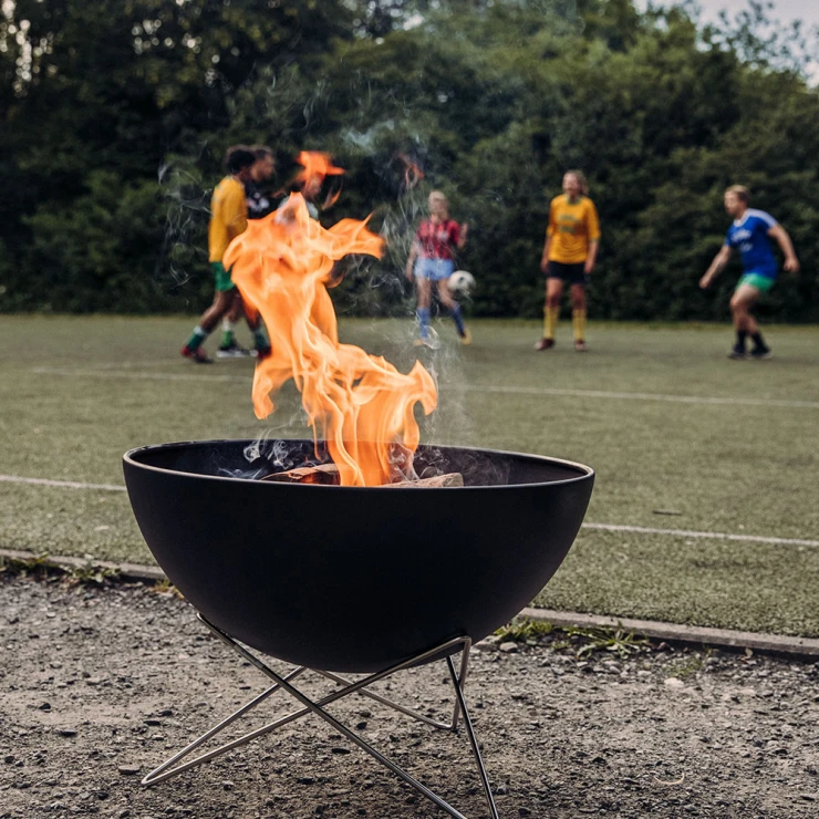 Hofats Ildskål Bowl 57 med Trådbase Svart Matt-0