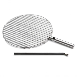 Hofats Grillgaller Tripel 55 cm Krom Blank-2