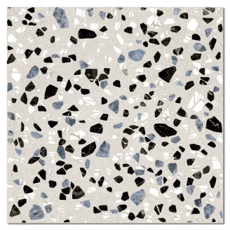 Klinker Retro IT Terrazzo Hvid Mat 20x20 cm-2