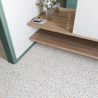 Klinker <strong>Retro IT Terrazzo</strong>  Hvid Mat 20x20 cm