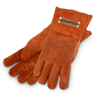 BonFeu BonGloves Handskar Ruskind Brun-2