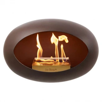 Le Feu Bioetanol Kamin Wall Mocca Mat-2