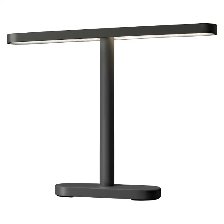 Newdes Udendørs Bordlampe Meridian Big Antracit Mat-0