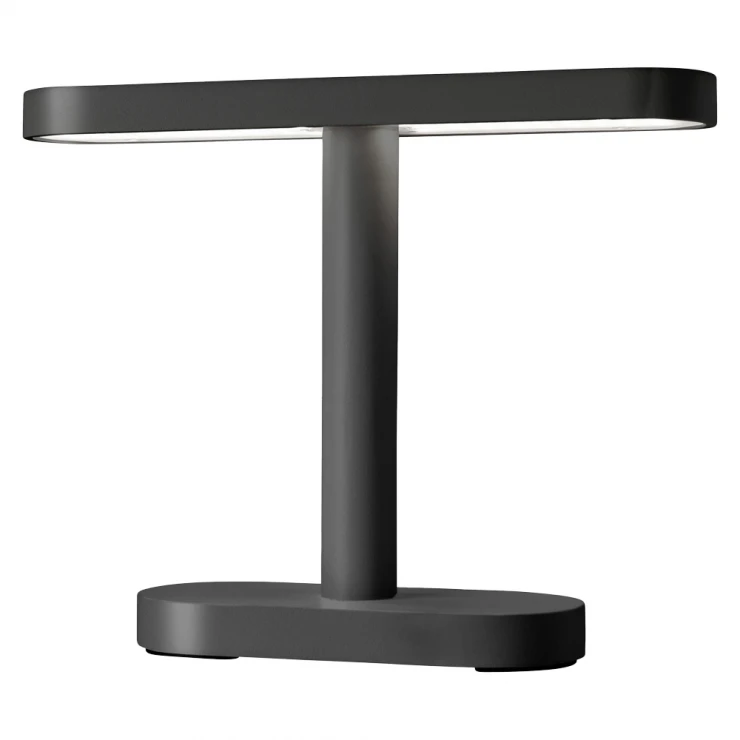 Newdes Udendørs Bordlampe Meridian Small Antracit Mat-0