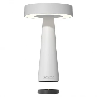 Newdes Udendørs Bordlampe Tip Hvid Mat-2