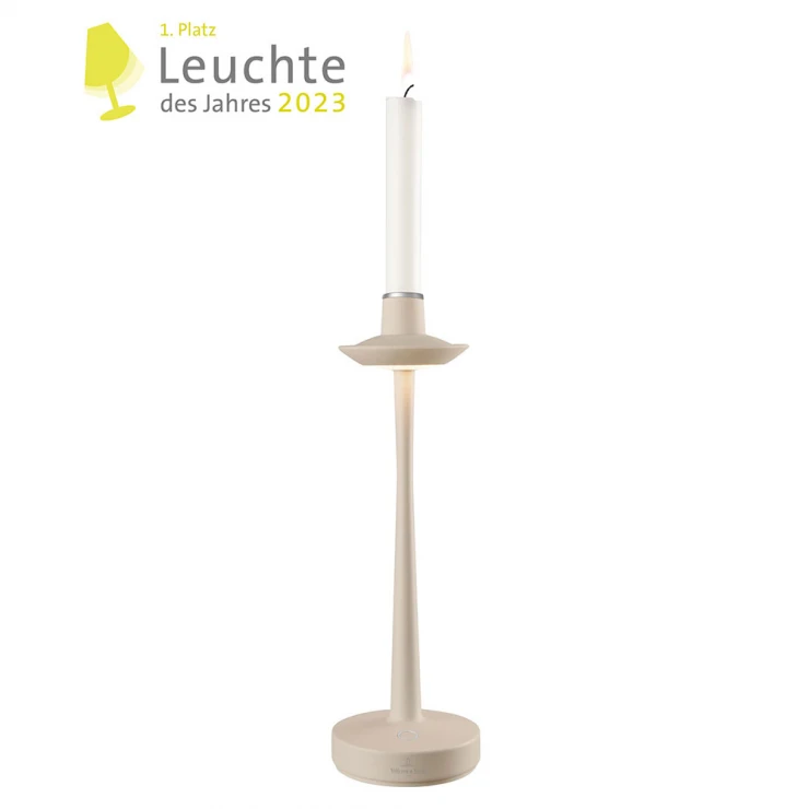 Villeroy & Boch Udendørs Bordlampe Aarhus Sand Mat-0