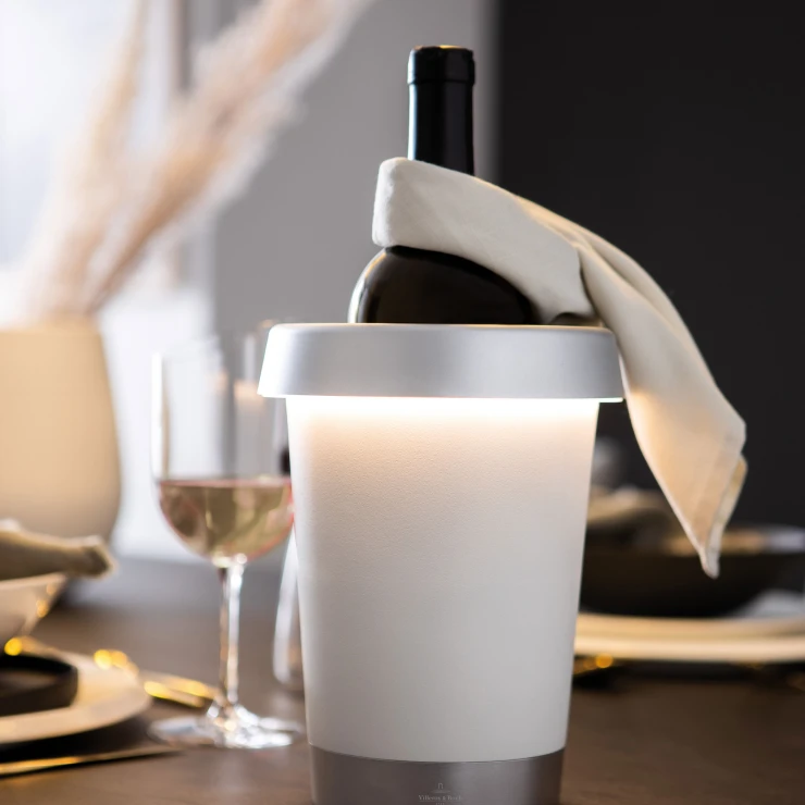 Villeroy & Boch Udendørs Bordlampe Bordeaux Hvid Mat-0