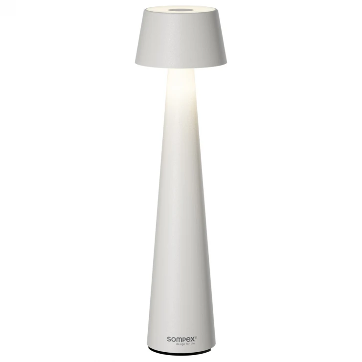 Sompex Udendørs Bordlampe Mono Hvid Mat-1