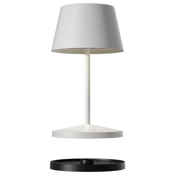 Villeroy & Boch Udendørs Bordlampe Seoul 2.0 Hvid Mat-1