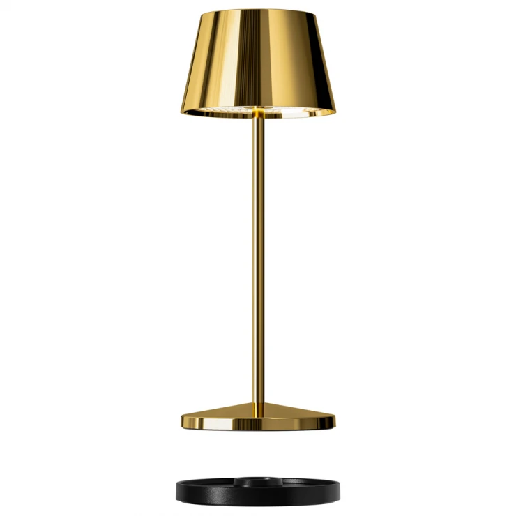 Villeroy & Boch Udendørs Bordlampe Seoul Micro Guld Glat-0