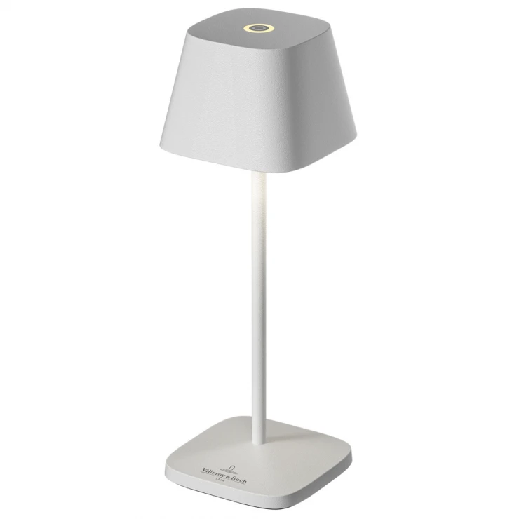 Villeroy & Boch Udendørs Bordlampe Neapel Micro Hvid Mat-0