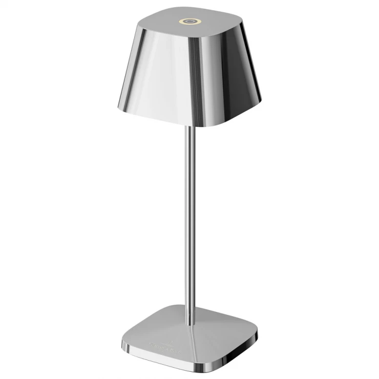 Villeroy & Boch Udendørs Bordlampe Neapel Micro Krom Glat-0