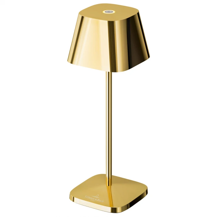 Villeroy & Boch Udendørs Bordlampe Neapel Micro Guld Glat-0