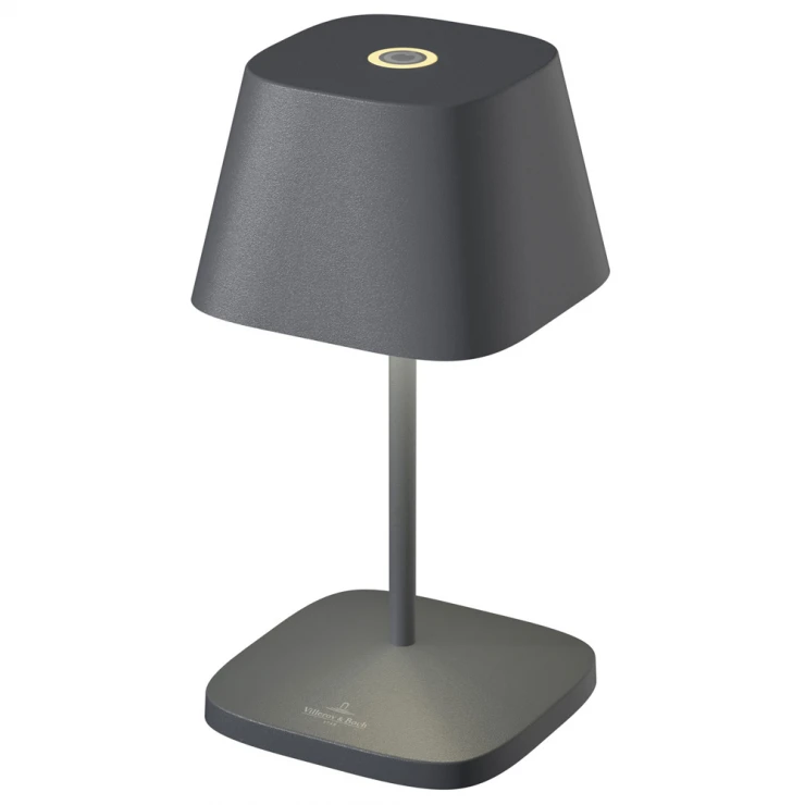 Villeroy & Boch Udendørs Bordlampe Neapel 2.0 Antracit Mat-0