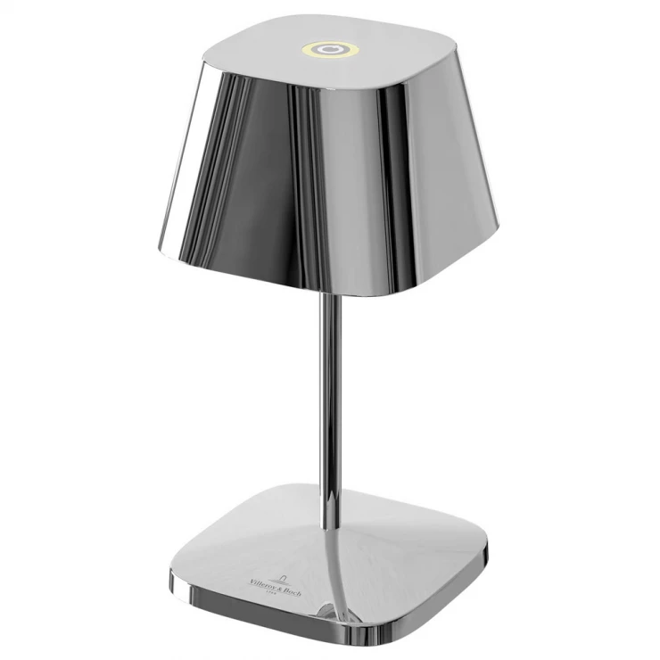 Villeroy & Boch Udendørs Bordlampe Neapel 2.0 Krom Glat-1