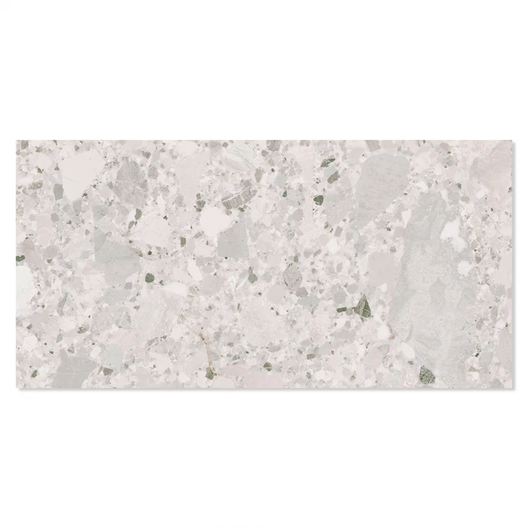 Klinker Terrazzo Premio Lysegrå Mat 30x60 cm-1