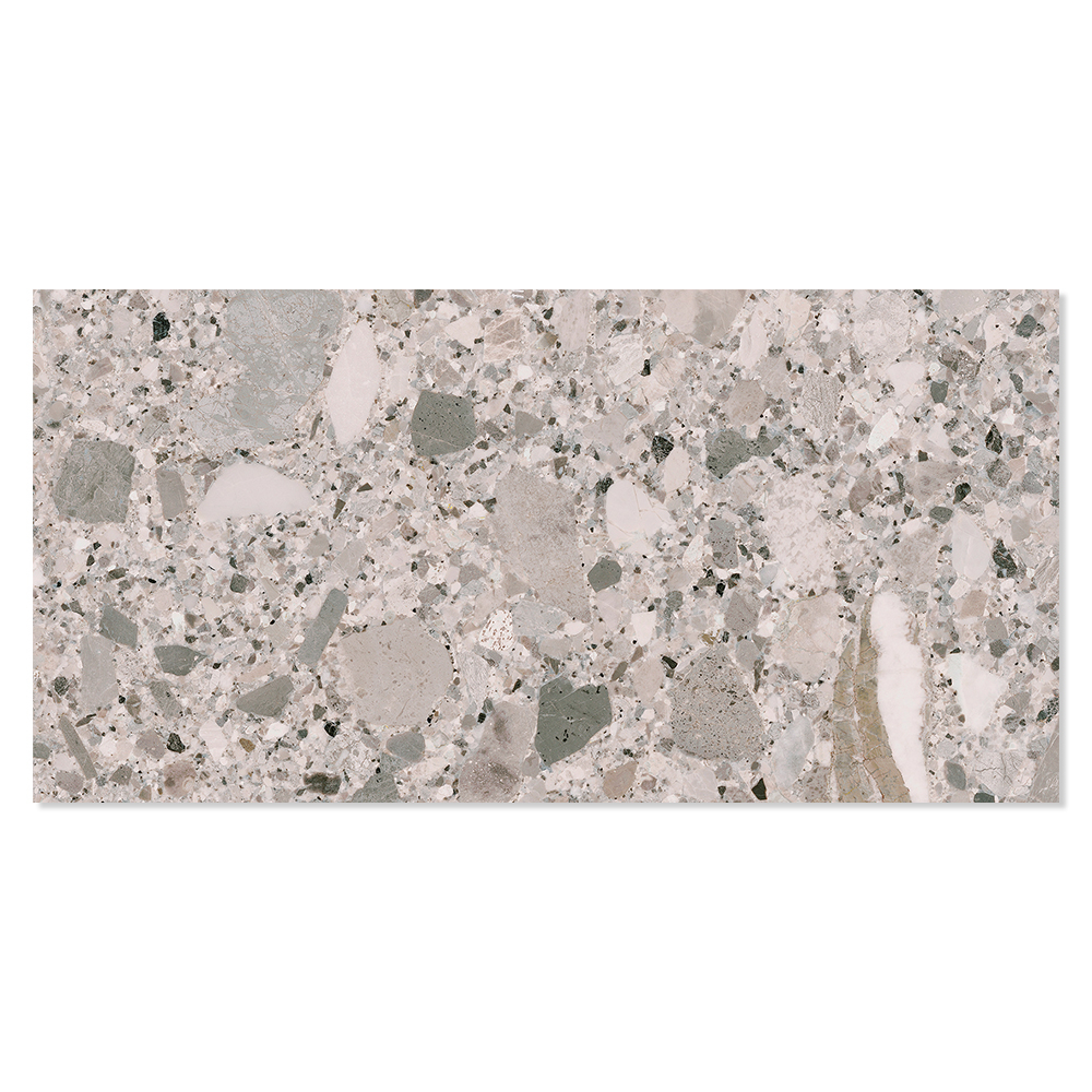 Klinker Terrazzo Premio Grå Mat 30x60 cm