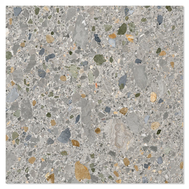 Klinker Terrazzo Premio Flerfarvet Mat 120x120 cm-1