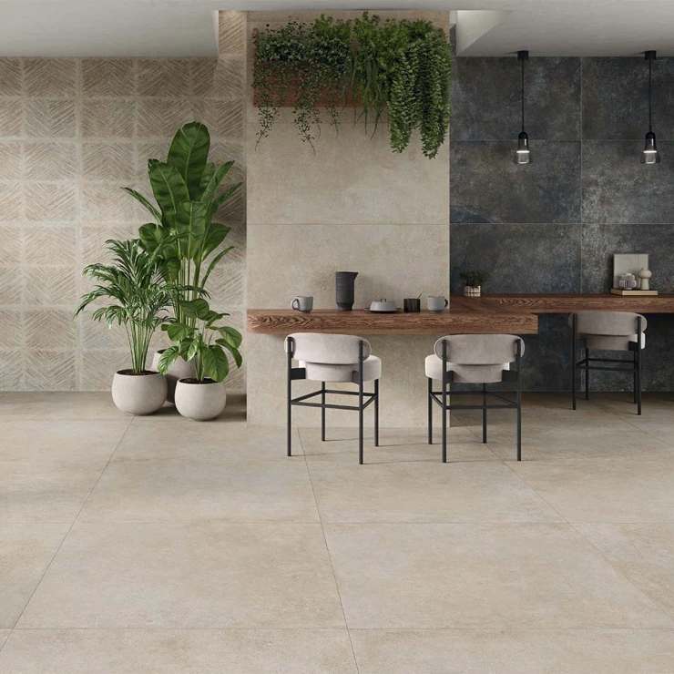 Klinker Maven Beige Mat 100x100 cm-0