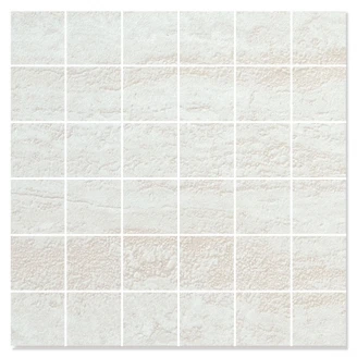 Mosaik Klinker Cinara Hvid Mat 30x30 cm-2