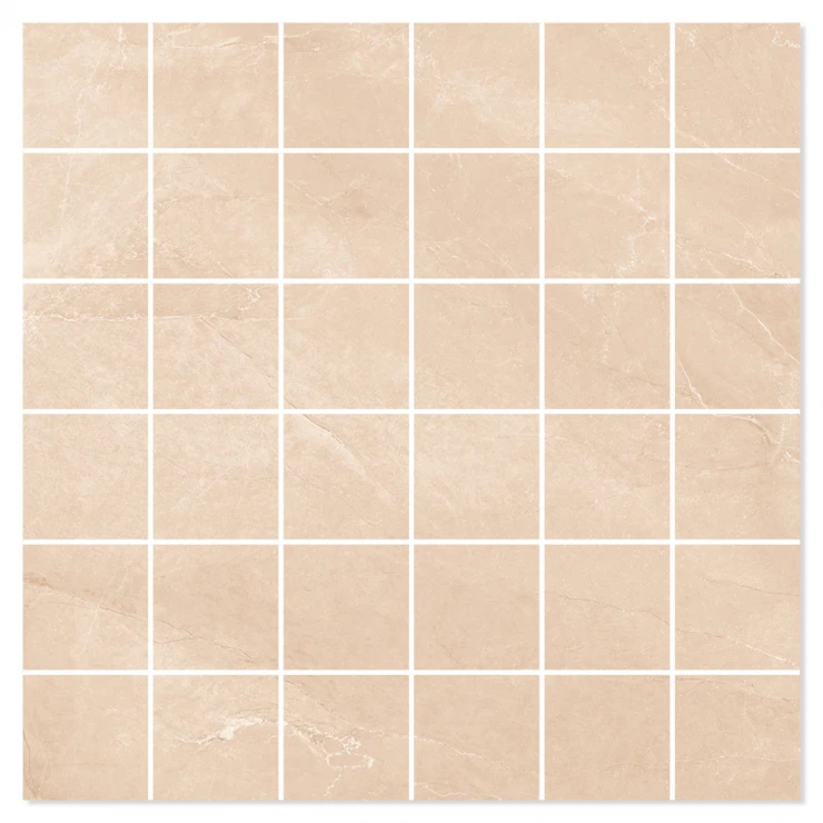 Mosaik Klinker Alteza Beige Mat 30x30 cm-0