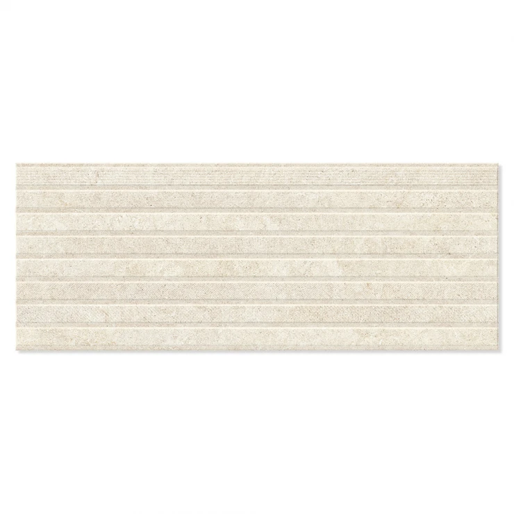 Dekor Vægflise Epoch Beige Mat 33x90 cm-1