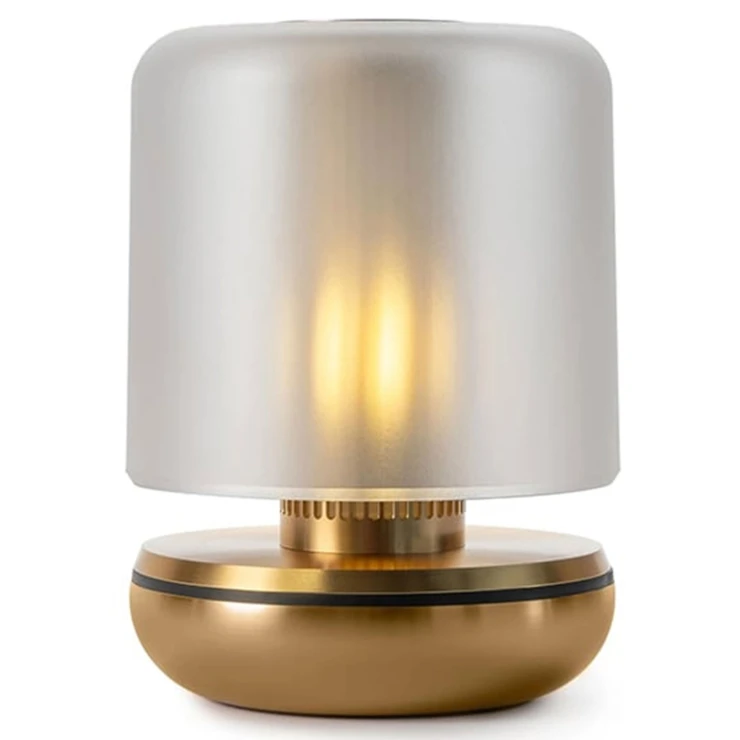 Humble Bordlampe Firefly Guld Glat, Frostet Mat-1