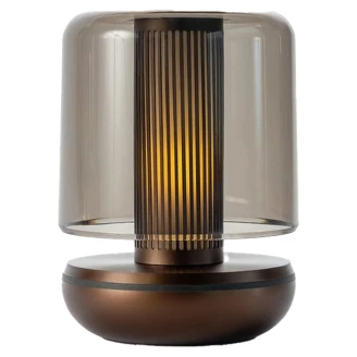 Humble Bordlampe Firefly Brons Glat, Røget Glat-2