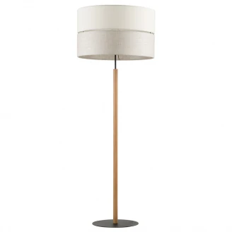 Golvlampa Eco 1 Pære Lampe Hør Mat-2