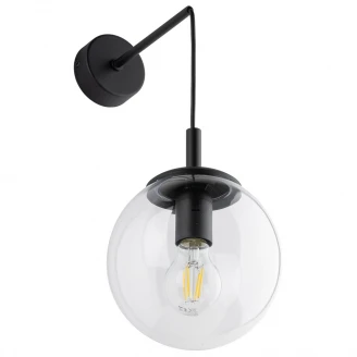 Væglampe Esme 1 Pære Lampe Transparent Glat-2