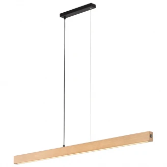 Hængende Lampe Teo Led Træ Mat 126 cm