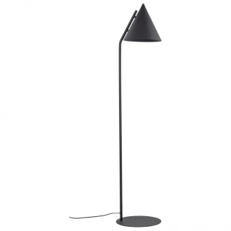 Golvlampa Cono 1 Pære Lampe Sort Mat-2