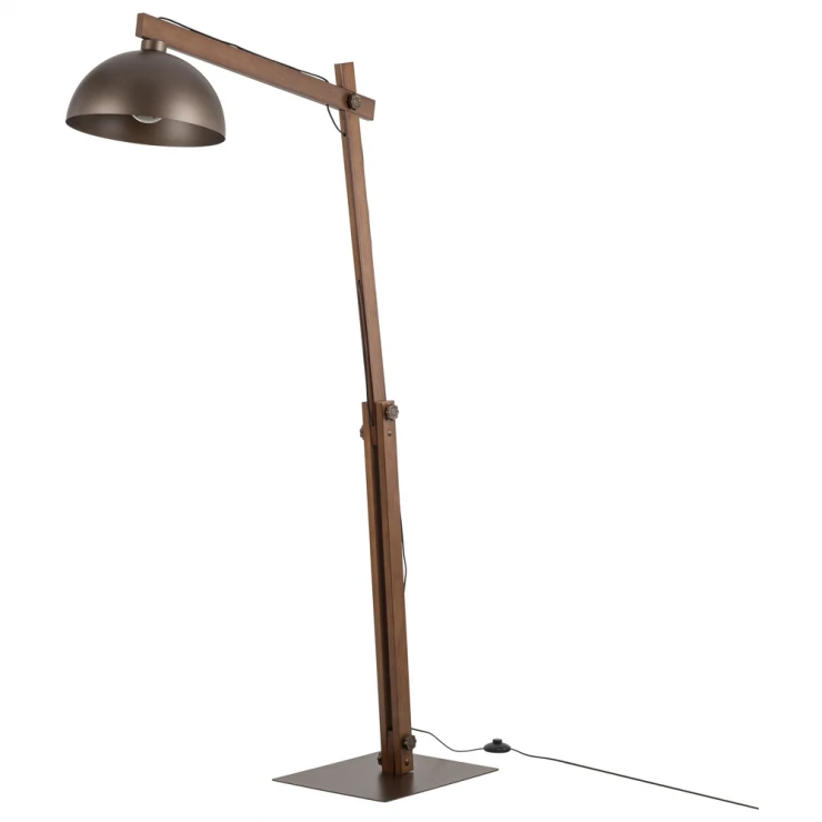 Golvlampa Visby Light Brun Mat-1