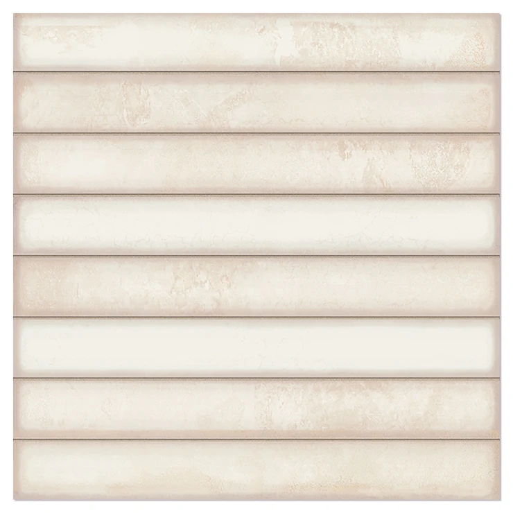 Vægflise Cielo Beige Mursten Blank 35x35 cm-1