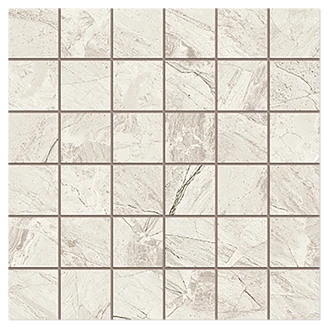 Mosaik Klinker Jolie Hvid Mat 30x30 (5x5) cm