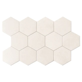 Heksagon Klinker Advant Beige Mat 14x16 cm-2