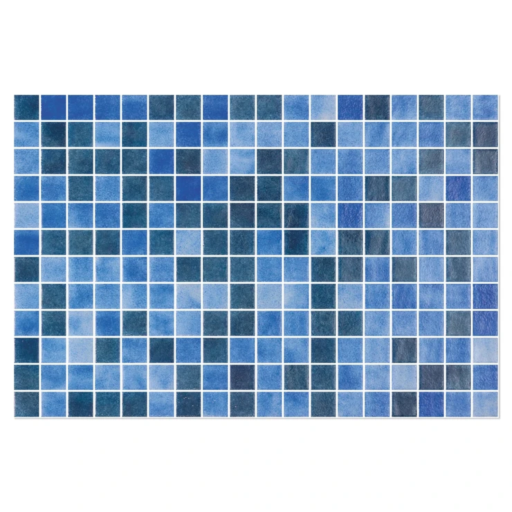 Poolmosaik Lora Mørkeblå Blank 31x47 (2.5x2.5) cm-1