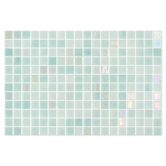 Poolmosaik Lora Turkis Blank 31x47 (2.5x2.5) cm