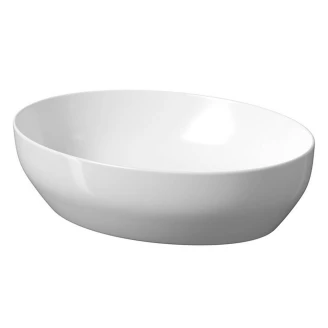 Håndvask Noto Oval Hvid Blank 50 cm-2