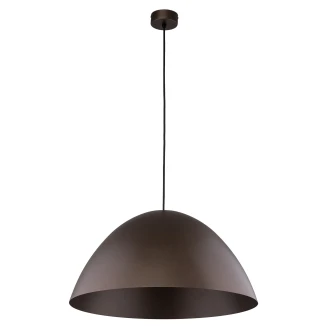 Hængende Lampe Cortona Brun Mat-2