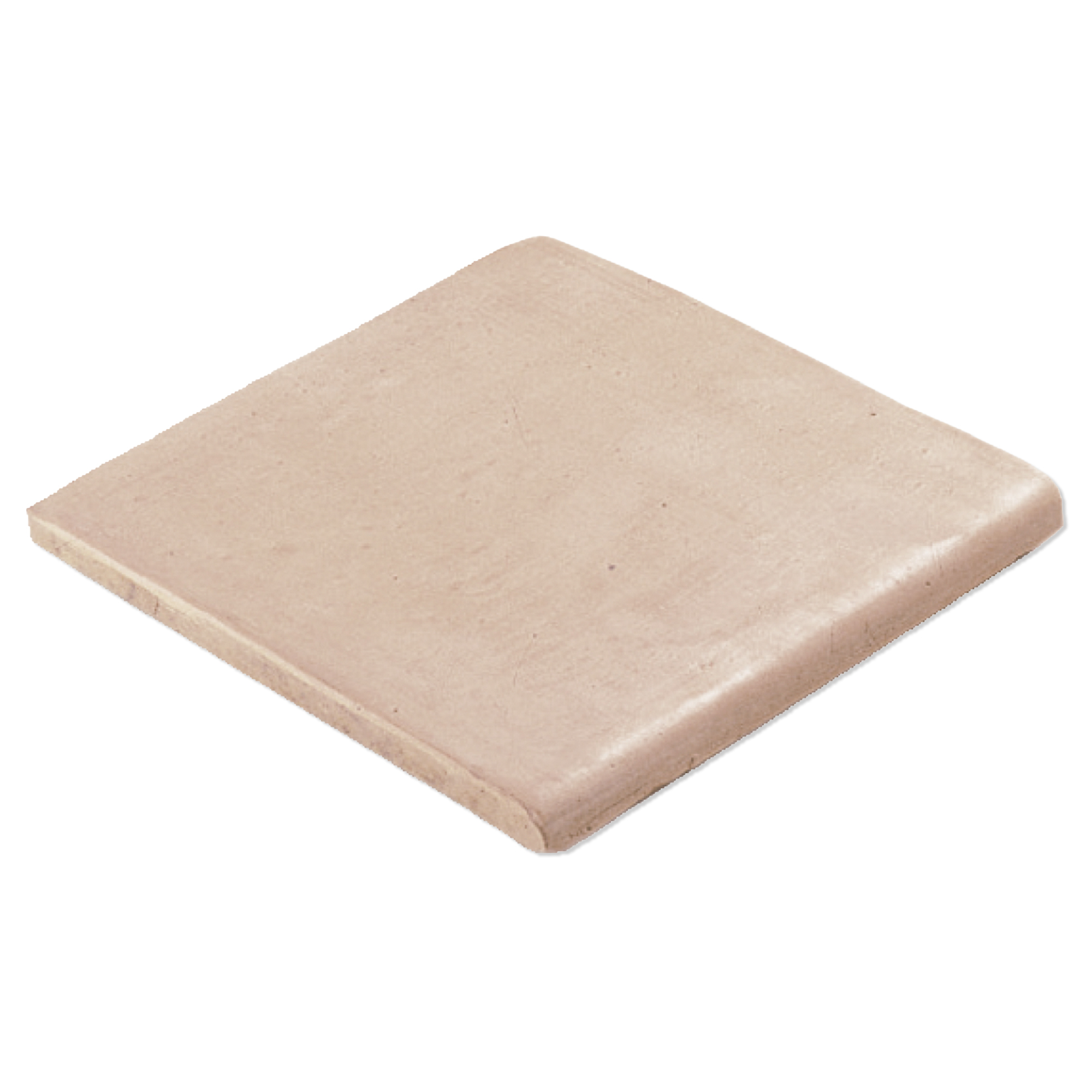 Alteret Håndlavet Klinker Bullnose Natural Terracotta 40x40 cm