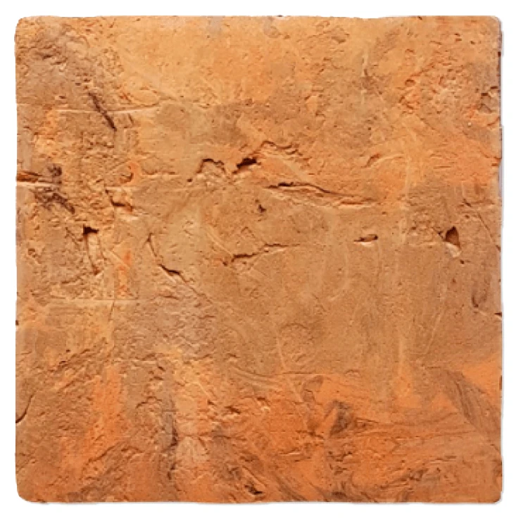 Alteret Håndlavet Klinker Vulcano Terracotta 30x30 cm-0