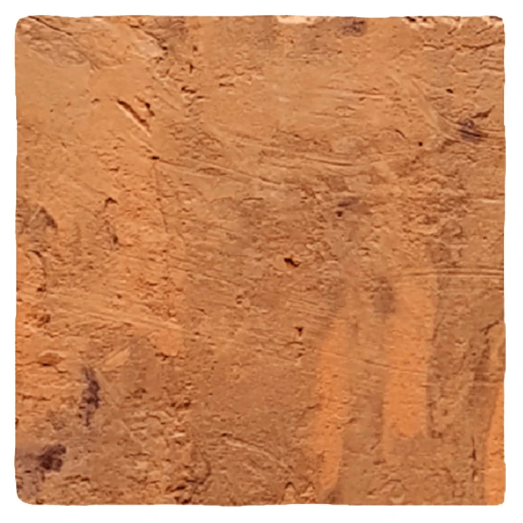 Alteret Håndlavet Klinker Vulcano Terracotta 15x15 cm-0