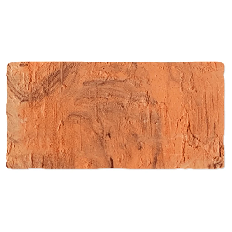 Alteret Håndlavet Klinker Vulcano Terracotta 13x25 cm-0