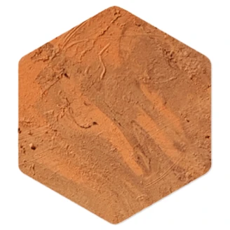 Alteret Håndlavet Heksagon Klinker Vulcano Terracotta 10x10 cm-2