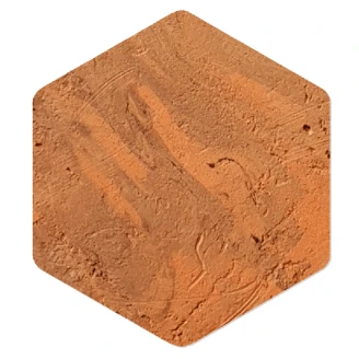 Alteret Håndlavet Heksagon Klinker Vulcano Terracotta 20x20 cm-2