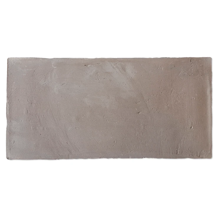 Alteret Håndlavet Klinker Terracotta Gris 18x37 cm-0